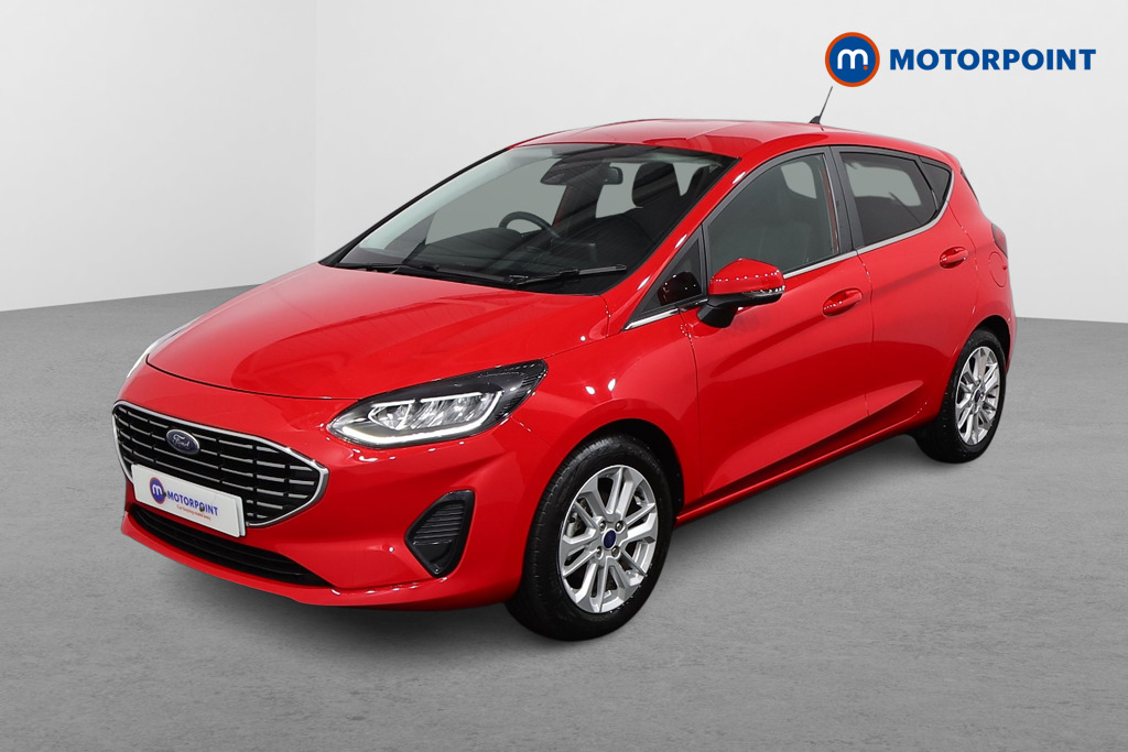 Ford Fiesta Titanium Manual Petrol Hatchback - Stock Number (1599375) - Passenger side front corner