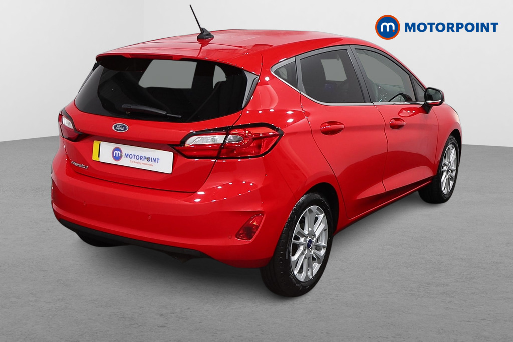 Ford Fiesta Titanium Manual Petrol Hatchback - Stock Number (1599375) - Drivers side rear corner