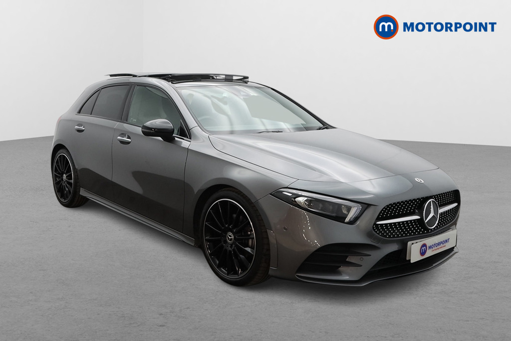 Mercedes-Benz A Class Amg Line Premium Plus Night Edition Automatic Petrol Hatchback - Stock Number (1593656) - Drivers side front corner