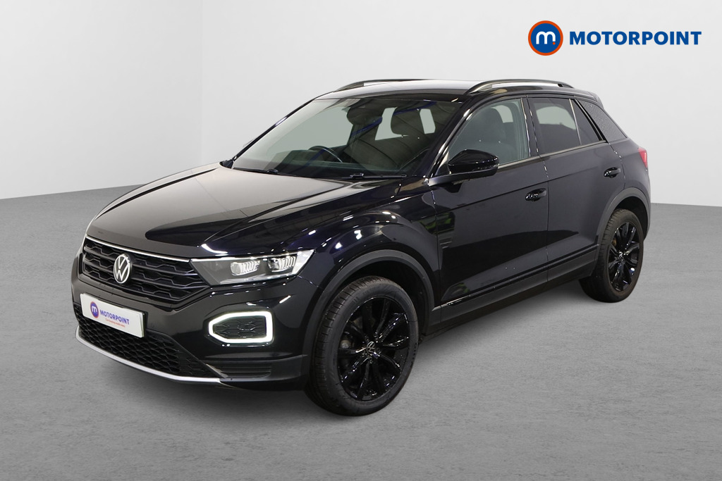 Volkswagen T-Roc Black Edition Automatic Petrol SUV - Stock Number (1597436) - Passenger side front corner