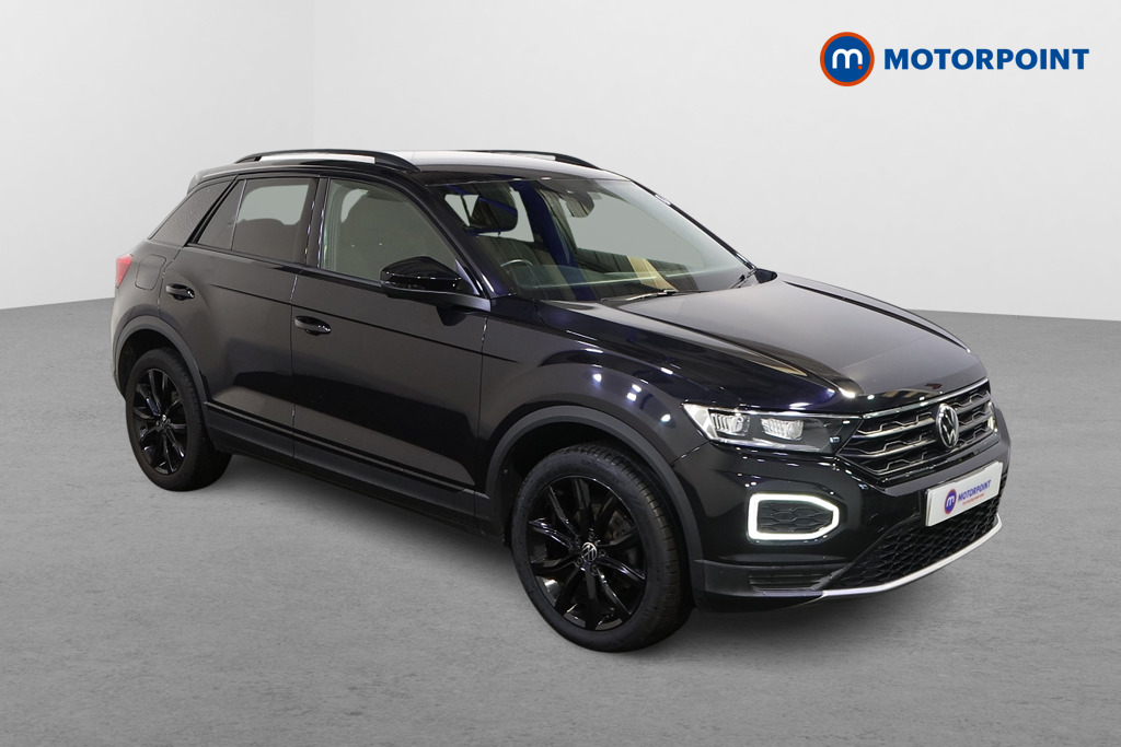 Volkswagen T-Roc Black Edition Automatic Petrol SUV - Stock Number (1597436) - Drivers side front corner