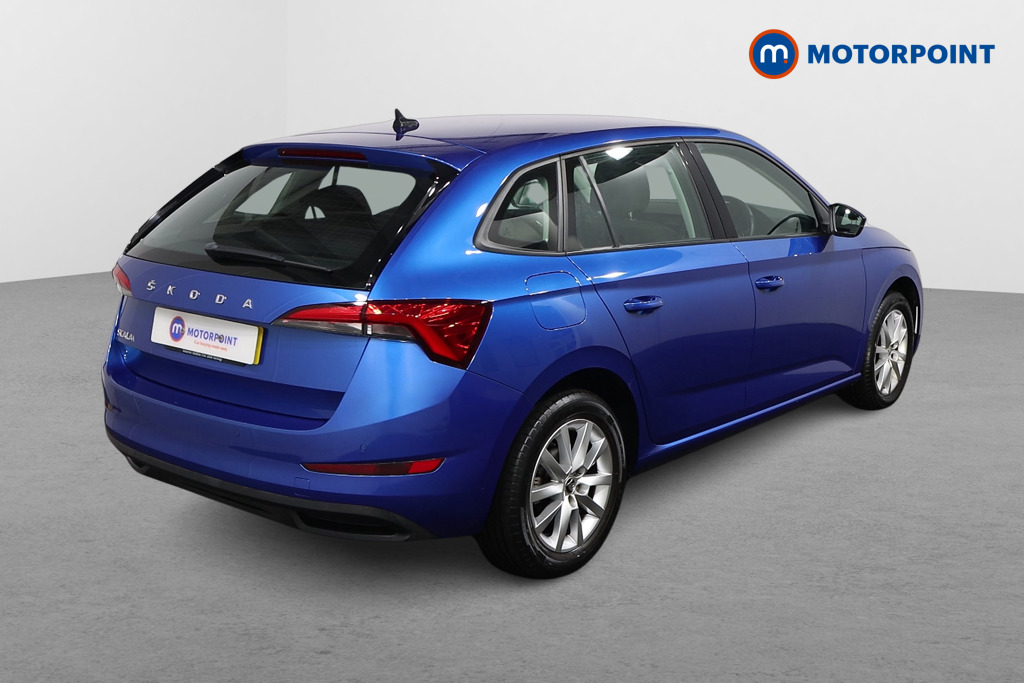 Skoda Scala SE Manual Petrol Hatchback - Stock Number (1598256) - Drivers side rear corner