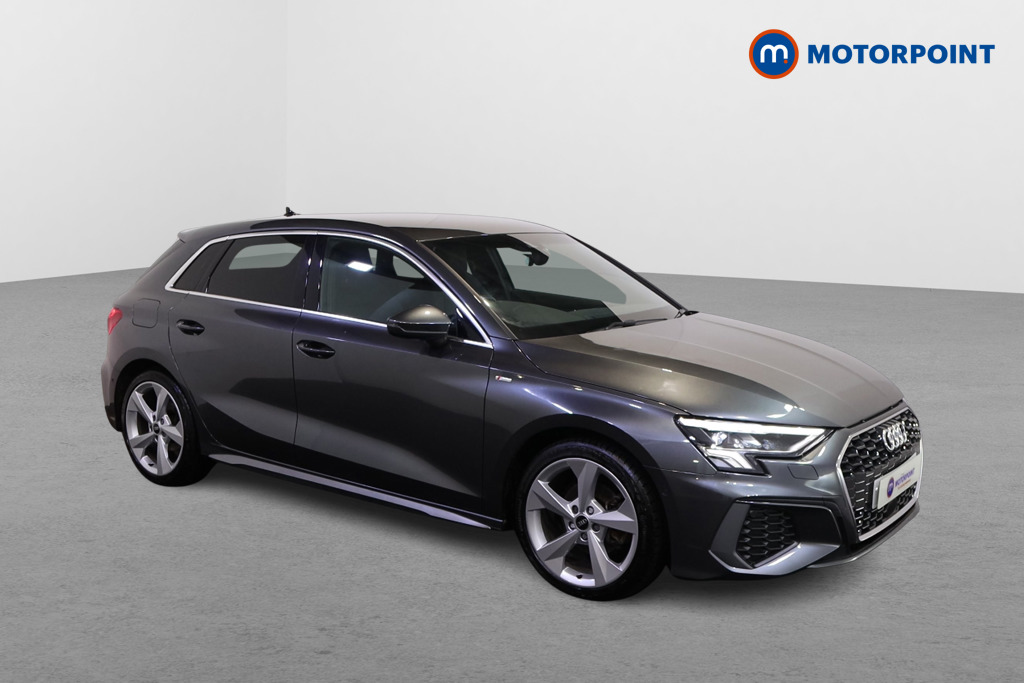 Audi A3 S Line Manual Petrol Hatchback - Stock Number (1598573) - Drivers side front corner
