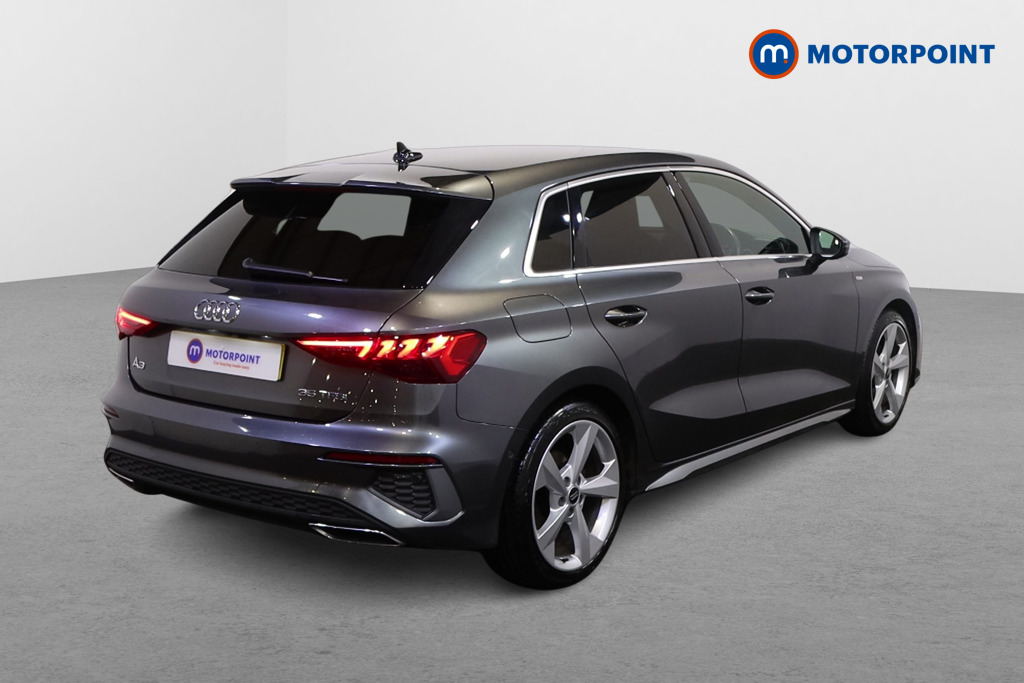 Audi A3 S Line Manual Petrol Hatchback - Stock Number (1598573) - Drivers side rear corner