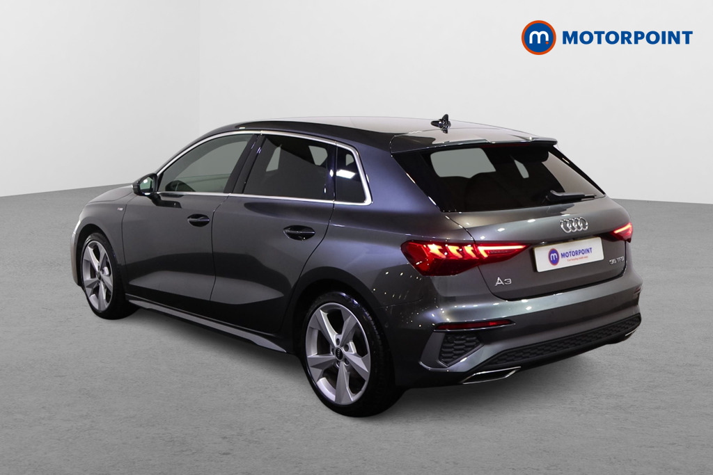 Audi A3 S Line Manual Petrol Hatchback - Stock Number (1598573) - Passenger side rear corner