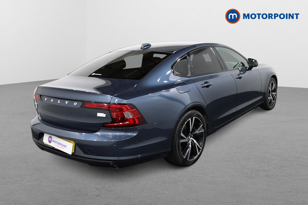 Volvo S90 R Design Automatic Petrol Plug-In Hybrid Saloon - Stock Number (1586289) - Drivers side rear corner