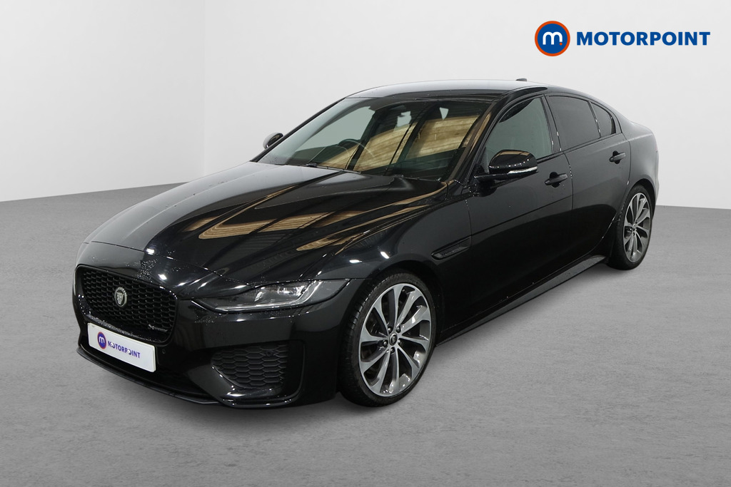 Jaguar XE R-Dynamic Se Black Automatic Diesel Saloon - Stock Number (1588617) - Passenger side front corner
