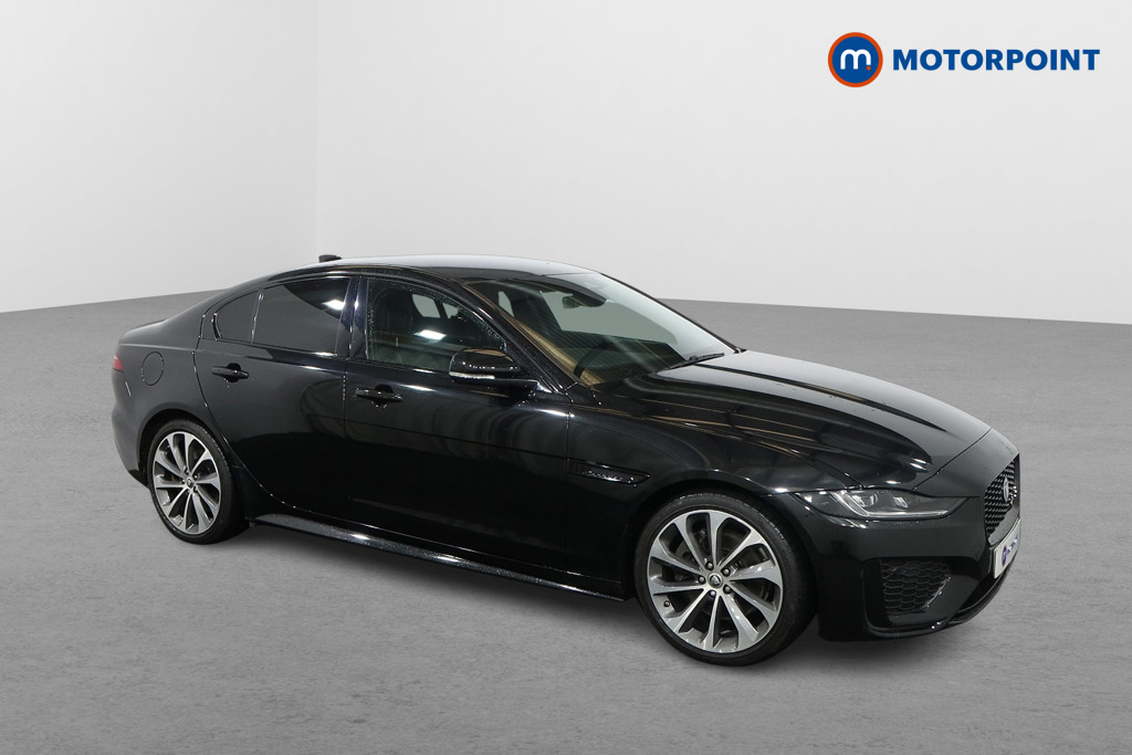 Jaguar XE R-Dynamic Se Black Automatic Diesel Saloon - Stock Number (1588617) - Drivers side front corner