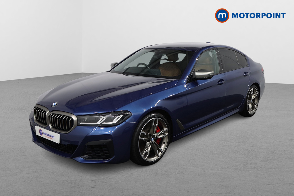 BMW 5 Series M550i Automatic Petrol Saloon - Stock Number (1589031) - Passenger side front corner