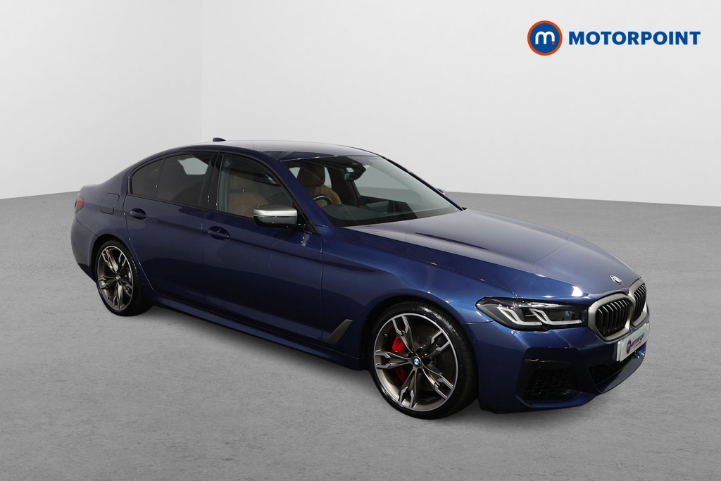 BMW 5 Series M550i Automatic Petrol Saloon - Stock Number (1589031) - Drivers side front corner