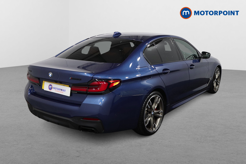 BMW 5 Series M550i Automatic Petrol Saloon - Stock Number (1589031) - Drivers side rear corner