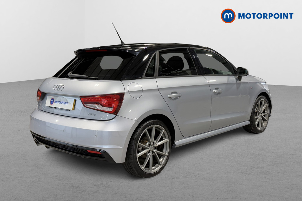 Audi A1 Black Edition Nav Manual Petrol Hatchback - Stock Number (1590156) - Drivers side rear corner