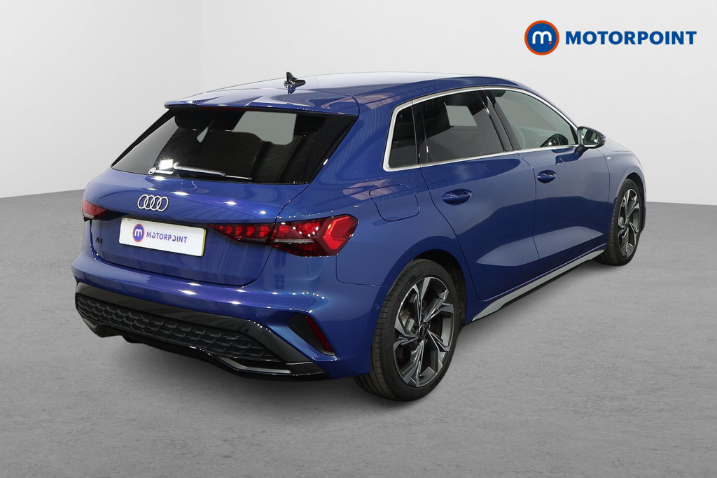 Audi A3 S Line Automatic Petrol Hatchback - Stock Number (1590499) - Drivers side rear corner