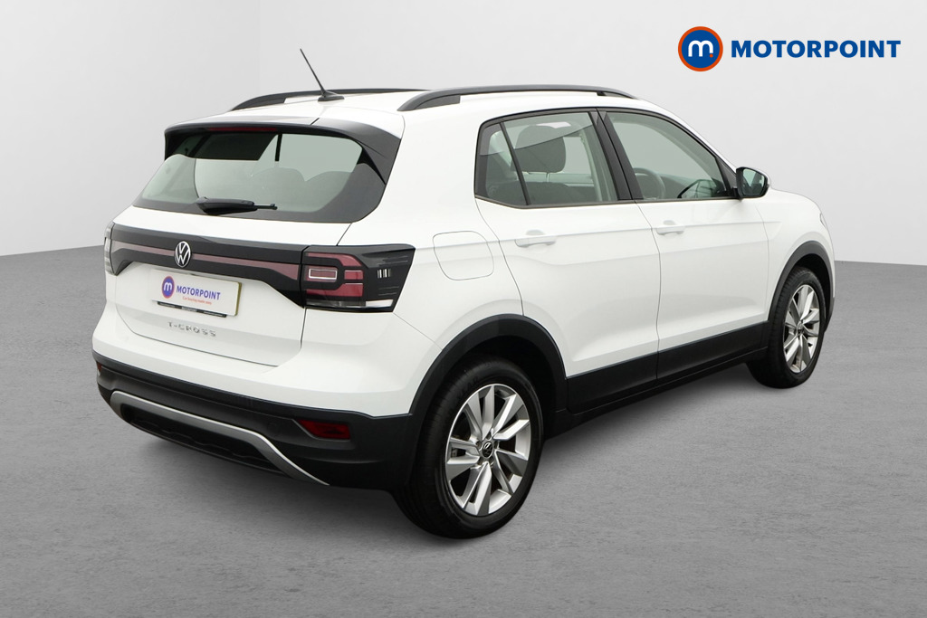 Volkswagen T-Cross SE Manual Petrol SUV - Stock Number (1590998) - Drivers side rear corner