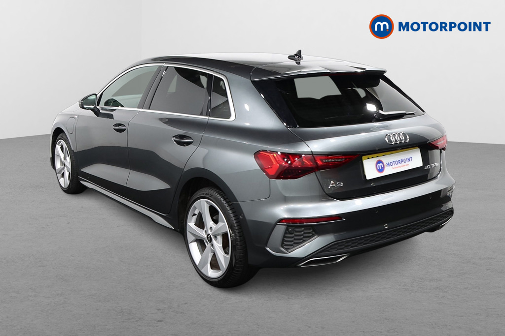Audi A3 S Line Automatic Petrol Plug-In Hybrid Hatchback - Stock Number (1591245) - Passenger side rear corner