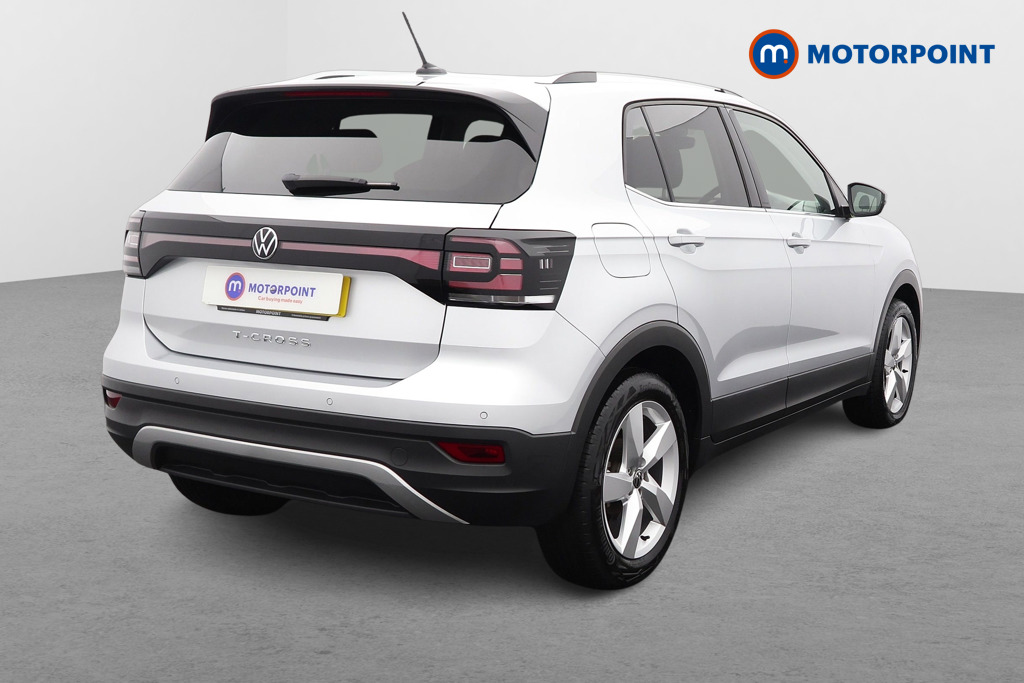 Volkswagen T-Cross SEL Automatic Petrol SUV - Stock Number (1591536) - Drivers side rear corner