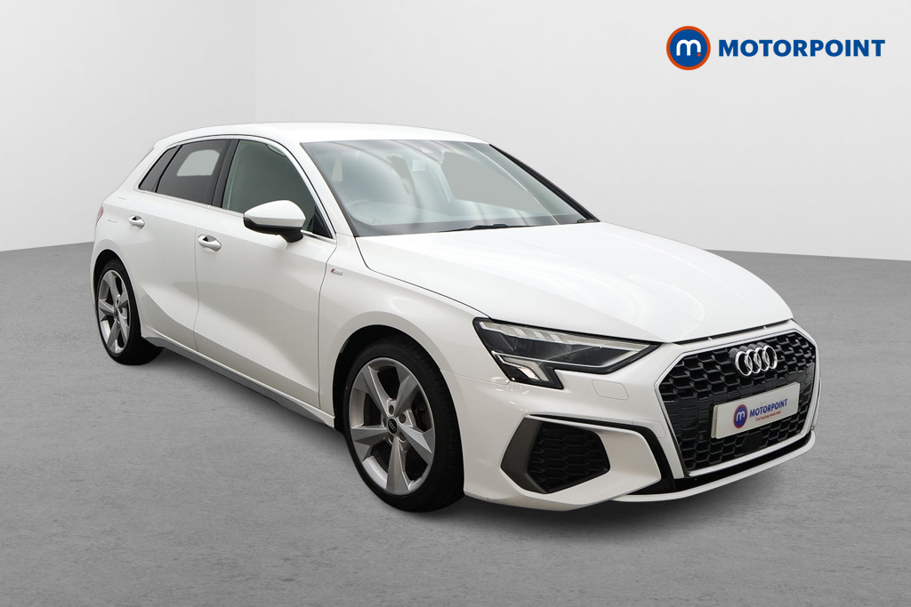 Audi A3 S Line Manual Petrol Hatchback - Stock Number (1591944) - Drivers side front corner