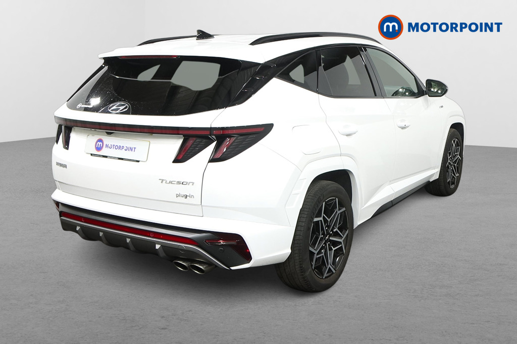 Hyundai Tucson N Line Automatic Petrol Plug-In Hybrid SUV - Stock Number (1592443) - Drivers side rear corner