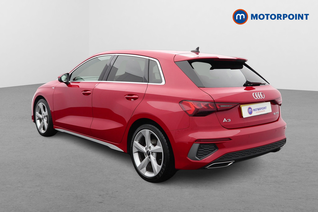 Audi A3 S Line Manual Petrol Hatchback - Stock Number (1592511) - Passenger side rear corner