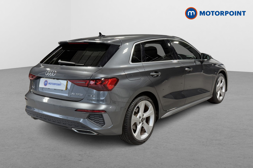 Audi A3 S Line Automatic Petrol Hatchback - Stock Number (1592865) - Drivers side rear corner