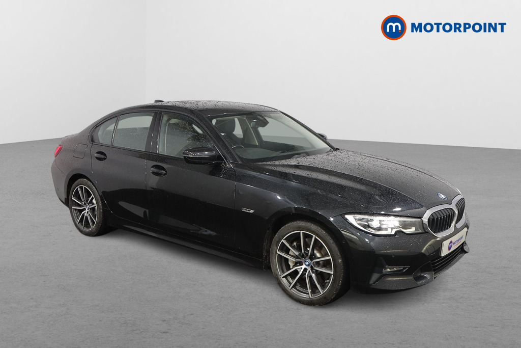 BMW 3 Series Sport Pro Automatic Petrol Plug-In Hybrid Saloon - Stock Number (1593169) - Drivers side front corner