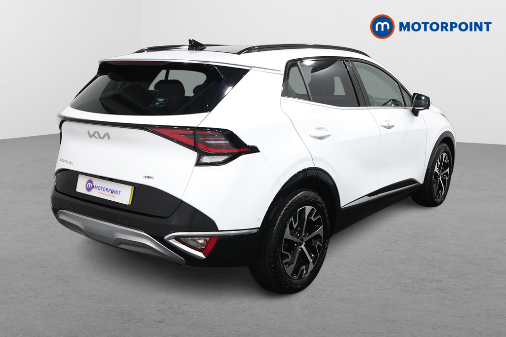 KIA Sportage 4 Automatic Petrol-Electric Hybrid SUV - Stock Number (1593425) - Drivers side rear corner