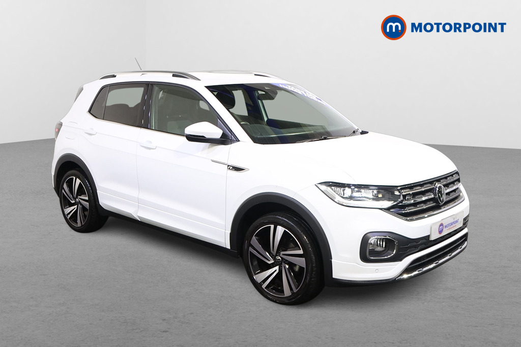 Volkswagen T-Cross R-Line Manual Petrol SUV - Stock Number (1593449) - Drivers side front corner