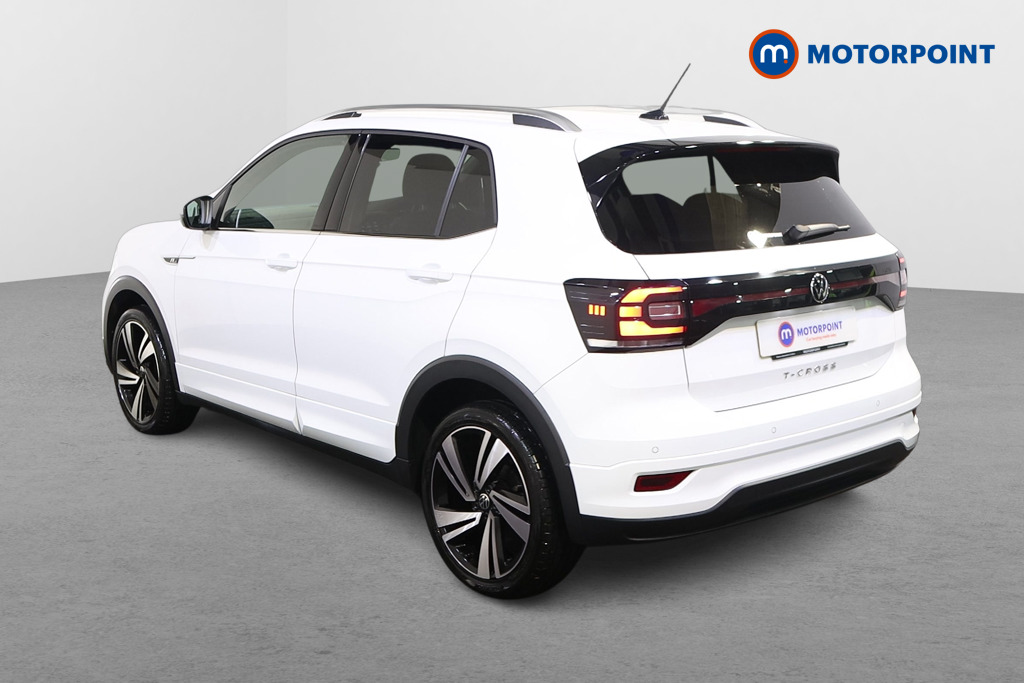 Volkswagen T-Cross R-Line Manual Petrol SUV - Stock Number (1593449) - Passenger side rear corner