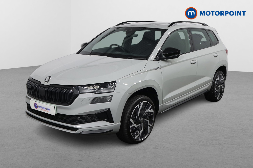 Skoda Karoq Sportline Automatic Petrol SUV - Stock Number (1593736) - Passenger side front corner