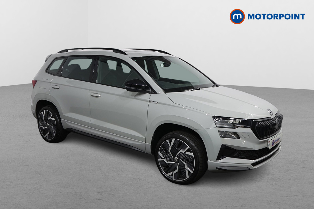 Skoda Karoq Sportline Automatic Petrol SUV - Stock Number (1593736) - Drivers side front corner