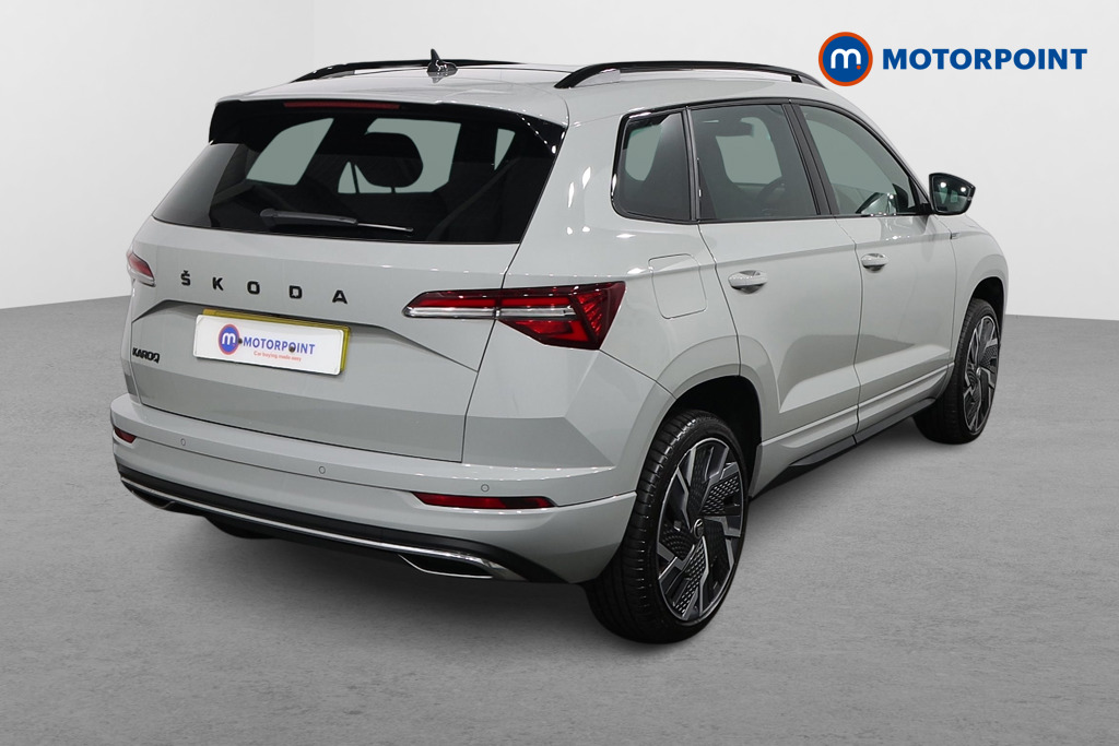 Skoda Karoq Sportline Automatic Petrol SUV - Stock Number (1593736) - Drivers side rear corner