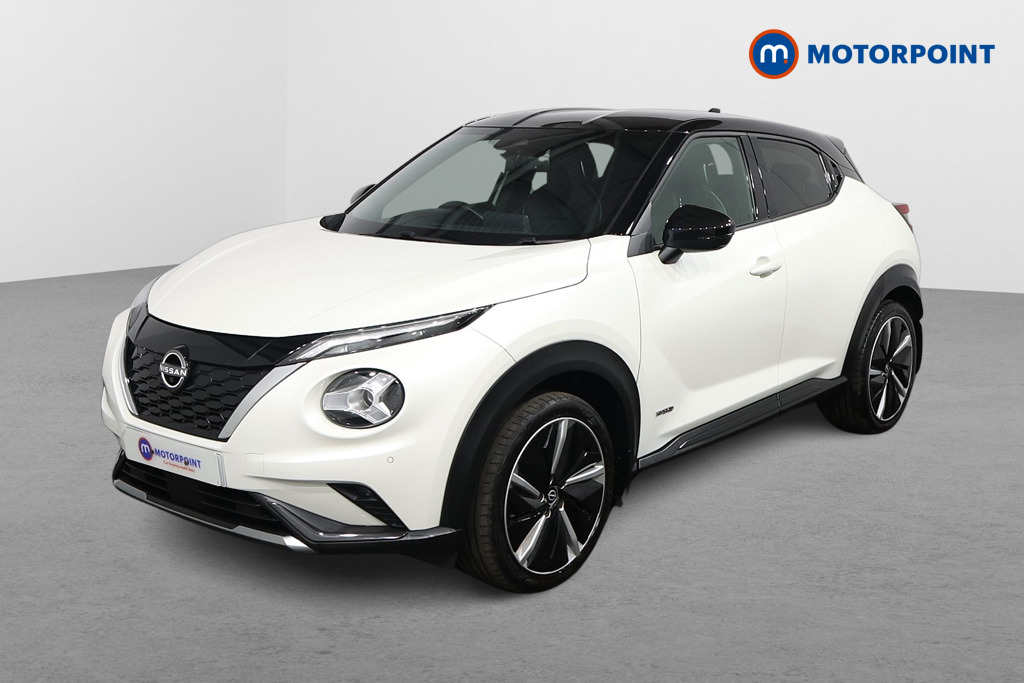 Nissan Juke Tekna-Plus Automatic Petrol-Electric Hybrid SUV - Stock Number (1593754) - Passenger side front corner