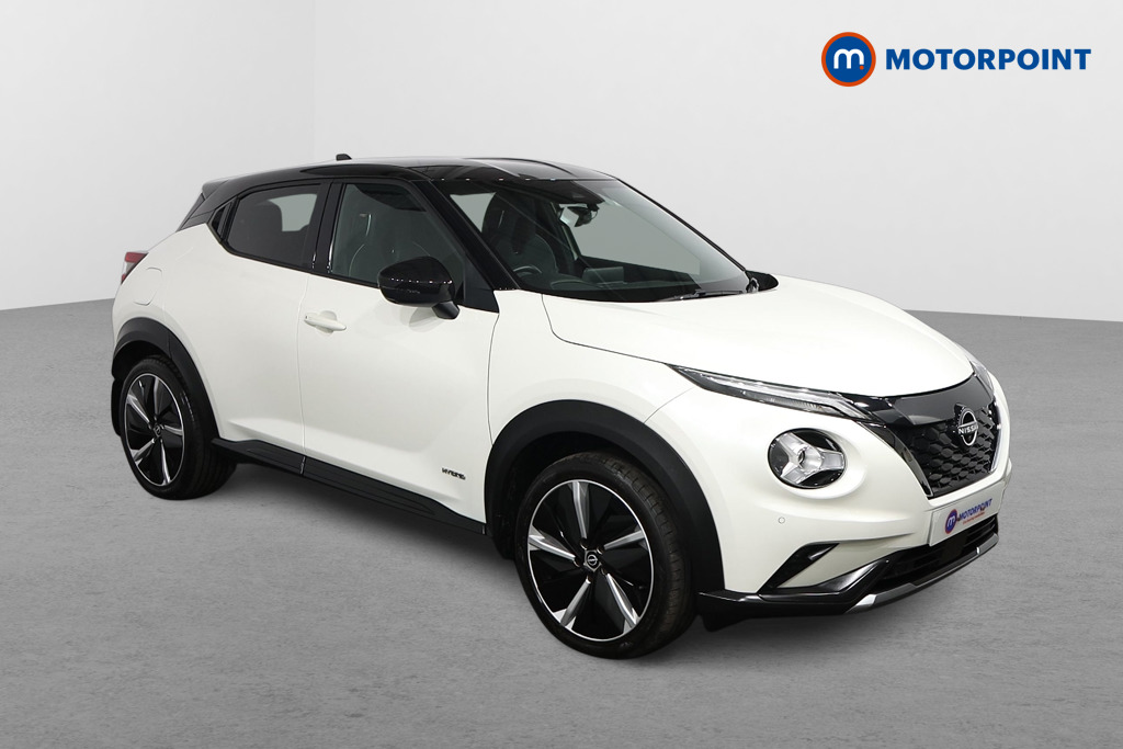 Nissan Juke Tekna-Plus Automatic Petrol-Electric Hybrid SUV - Stock Number (1593754) - Drivers side front corner
