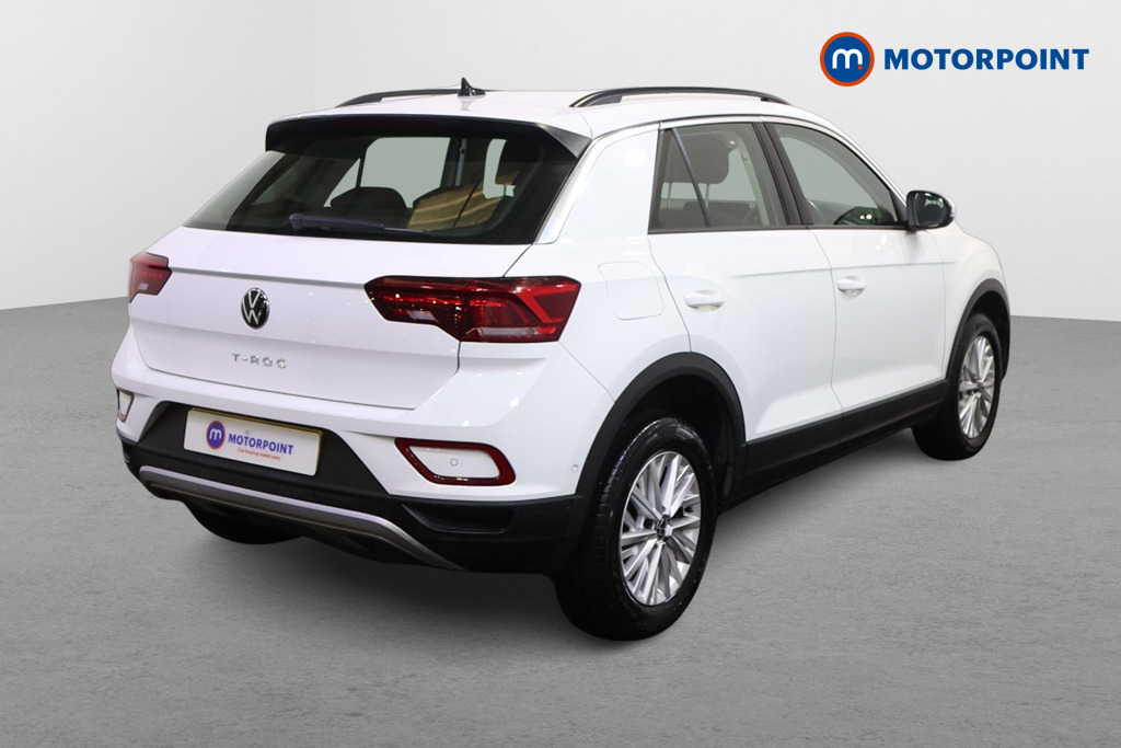 Volkswagen T-Roc Life Manual Petrol SUV - Stock Number (1595179) - Drivers side rear corner