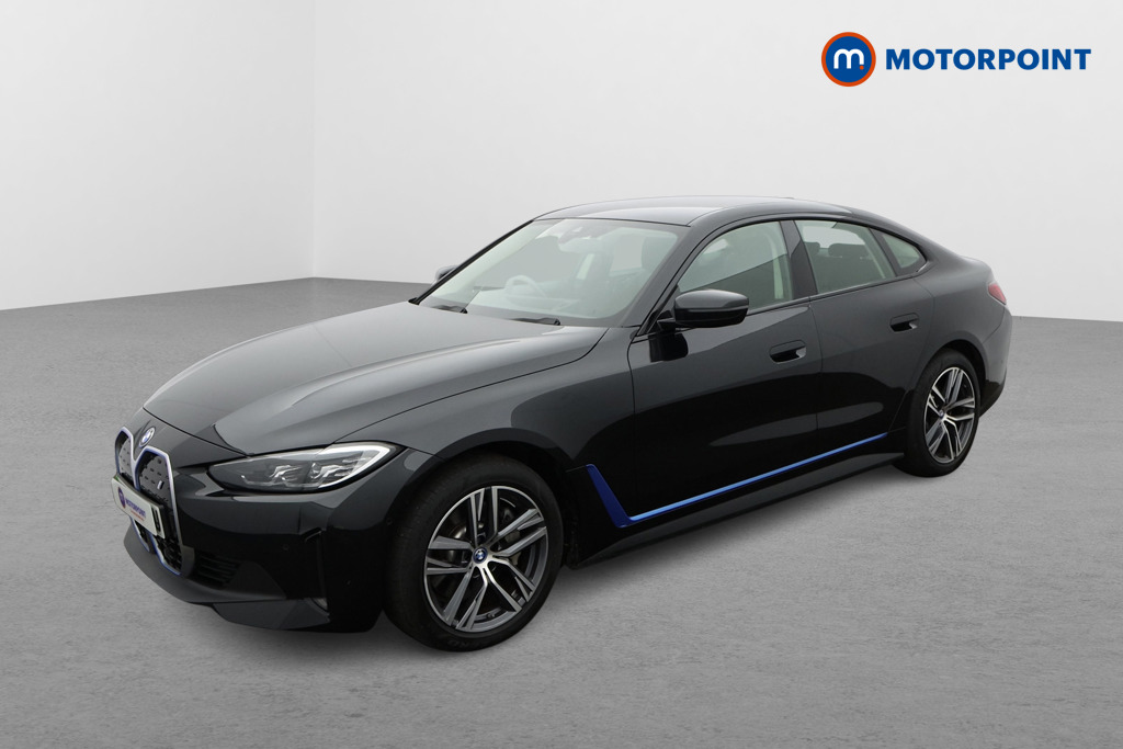 BMW I4 Sport Automatic Electric Hatchback - Stock Number (1596629) - Passenger side front corner