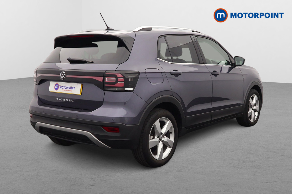 Volkswagen T-Cross SEL Manual Petrol SUV - Stock Number (1597684) - Drivers side rear corner