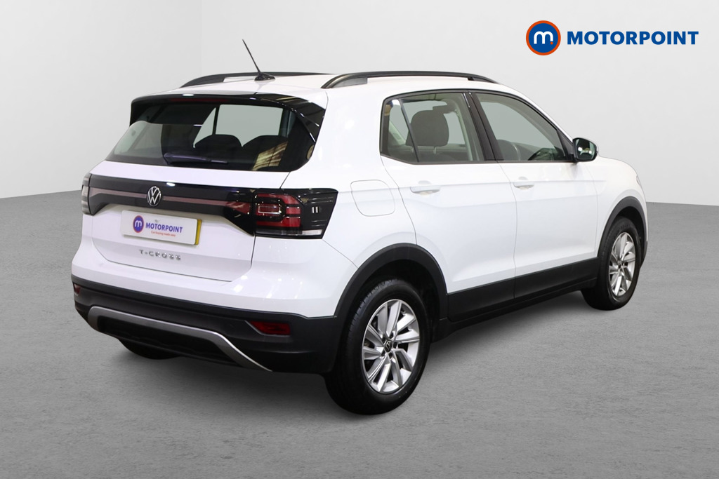 Volkswagen T-Cross Se Edition Manual Petrol SUV - Stock Number (1600182) - Drivers side rear corner