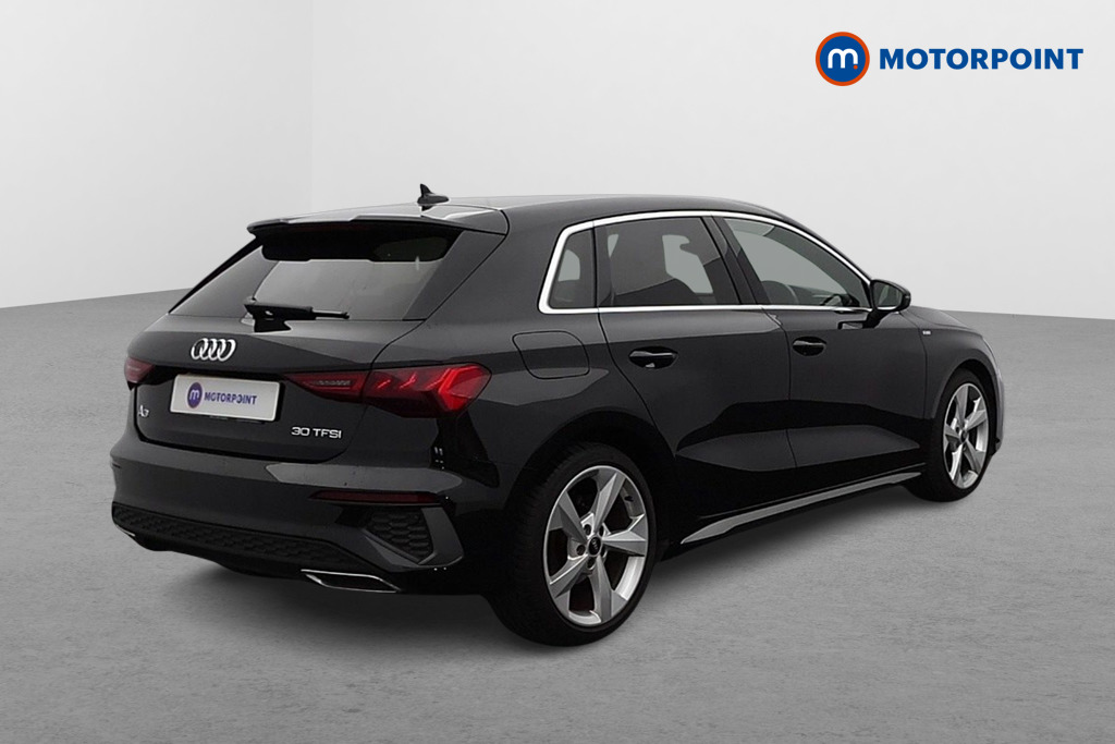 Audi A3 S Line Automatic Petrol Hatchback - Stock Number (1584057) - Drivers side rear corner