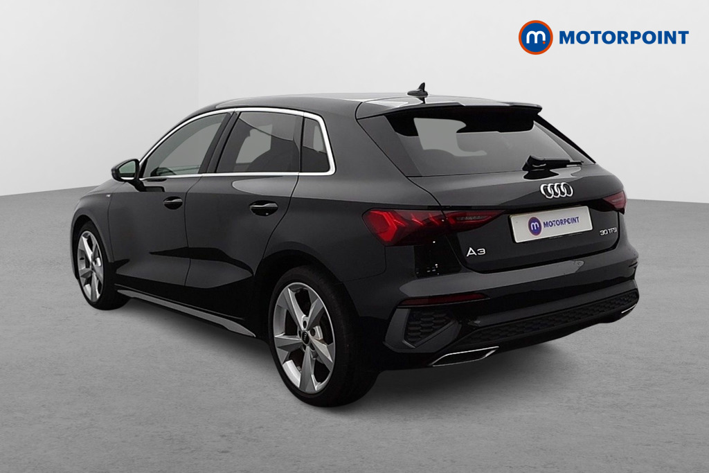 Audi A3 S Line Automatic Petrol Hatchback - Stock Number (1584057) - Passenger side rear corner