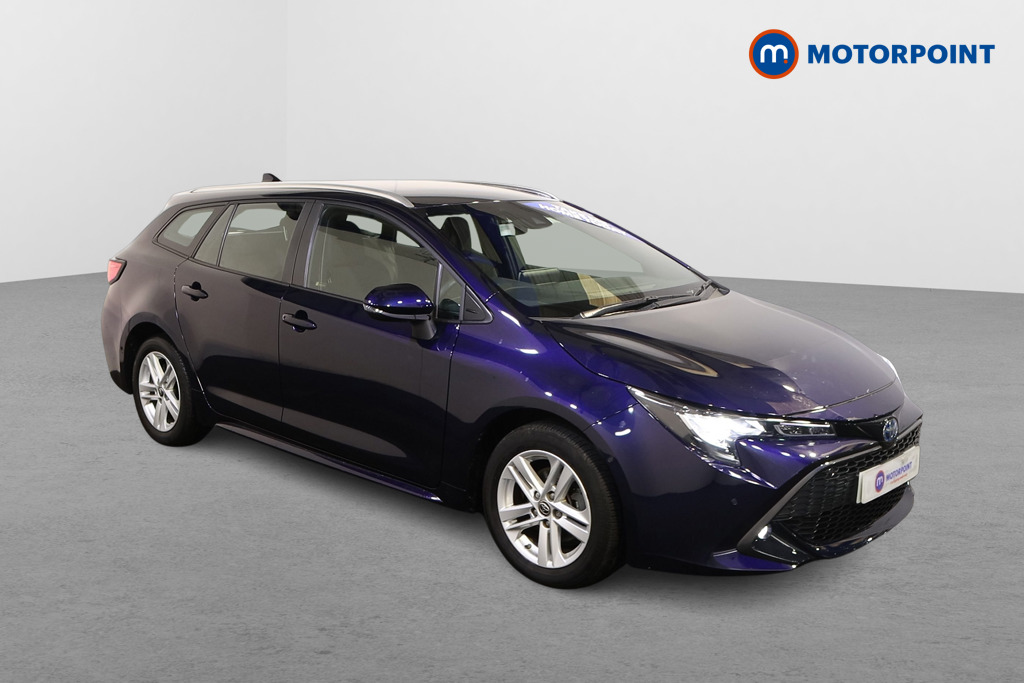 Toyota Corolla Icon Tech Automatic Petrol-Electric Hybrid Estate - Stock Number (1584399) - Drivers side front corner
