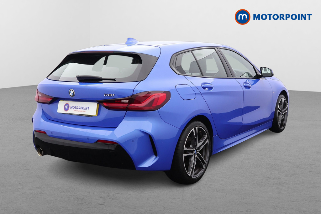 BMW 1 Series M Sport Manual Petrol Hatchback - Stock Number (1588441) - Drivers side rear corner