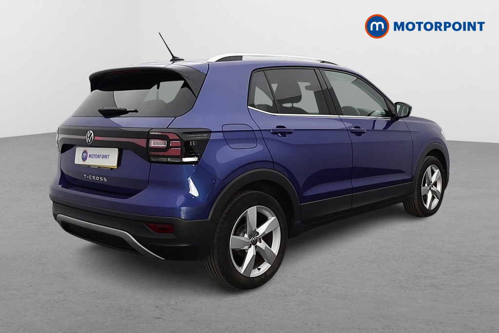 Volkswagen T-Cross SEL Manual Petrol SUV - Stock Number (1588890) - Drivers side rear corner