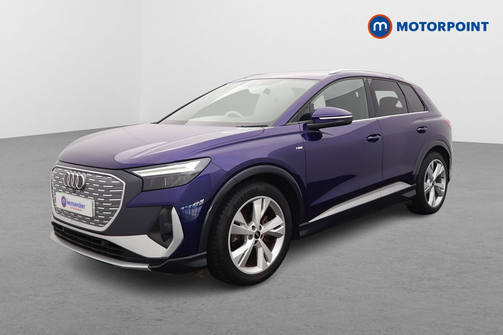 Audi Q4 S Line Automatic Electric SUV - Stock Number (1589556) - Passenger side front corner