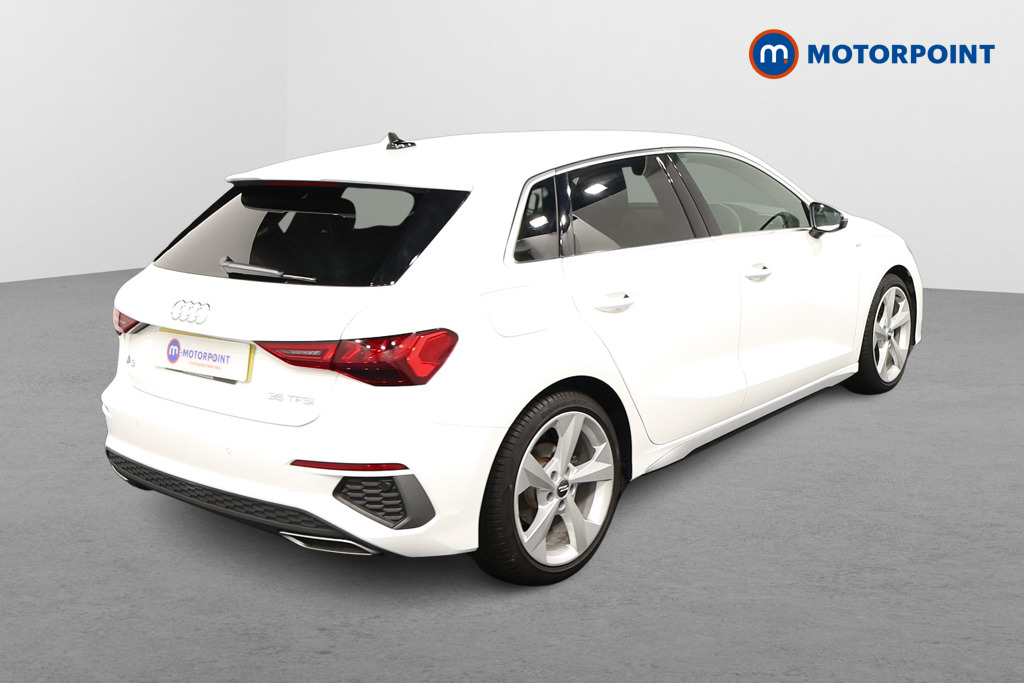 Audi A3 S Line Automatic Petrol Hatchback - Stock Number (1593124) - Drivers side rear corner