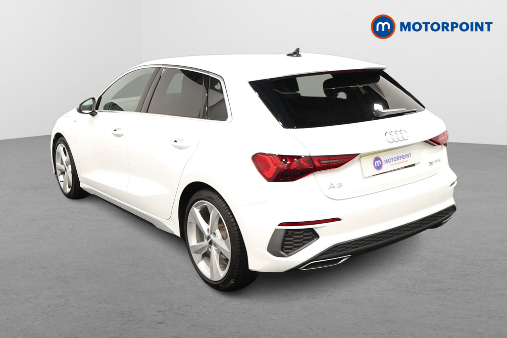Audi A3 S Line Automatic Petrol Hatchback - Stock Number (1593124) - Passenger side rear corner