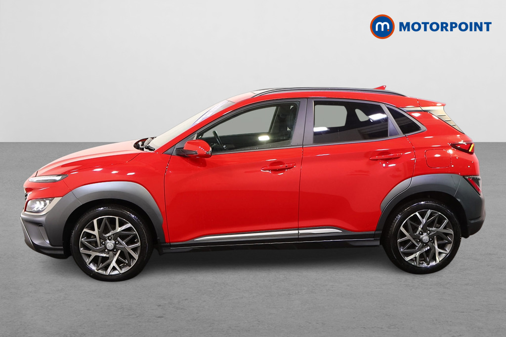 Hyundai Kona Ultimate Automatic Petrol-Electric Hybrid SUV - Stock Number (1594107) - Passenger side