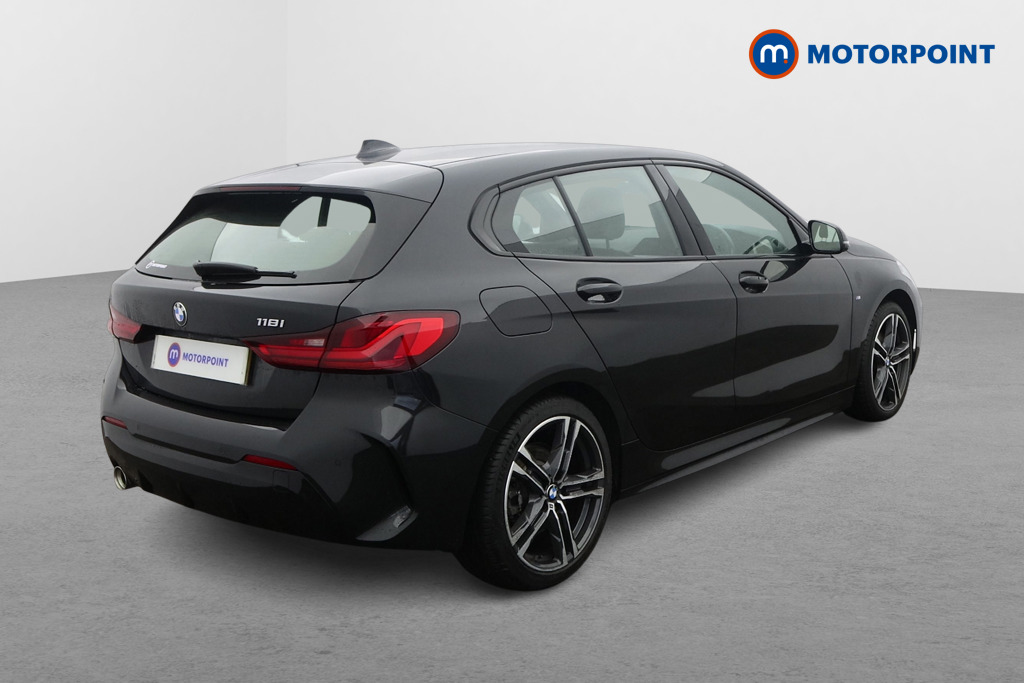BMW 1 Series M Sport Automatic Petrol Hatchback - Stock Number (1594580) - Drivers side rear corner