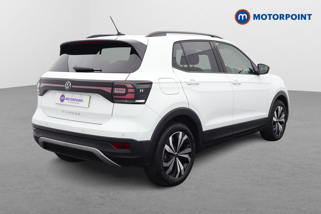 Volkswagen T-Cross Black Edition Automatic Petrol SUV - Stock Number (1594757) - Drivers side rear corner