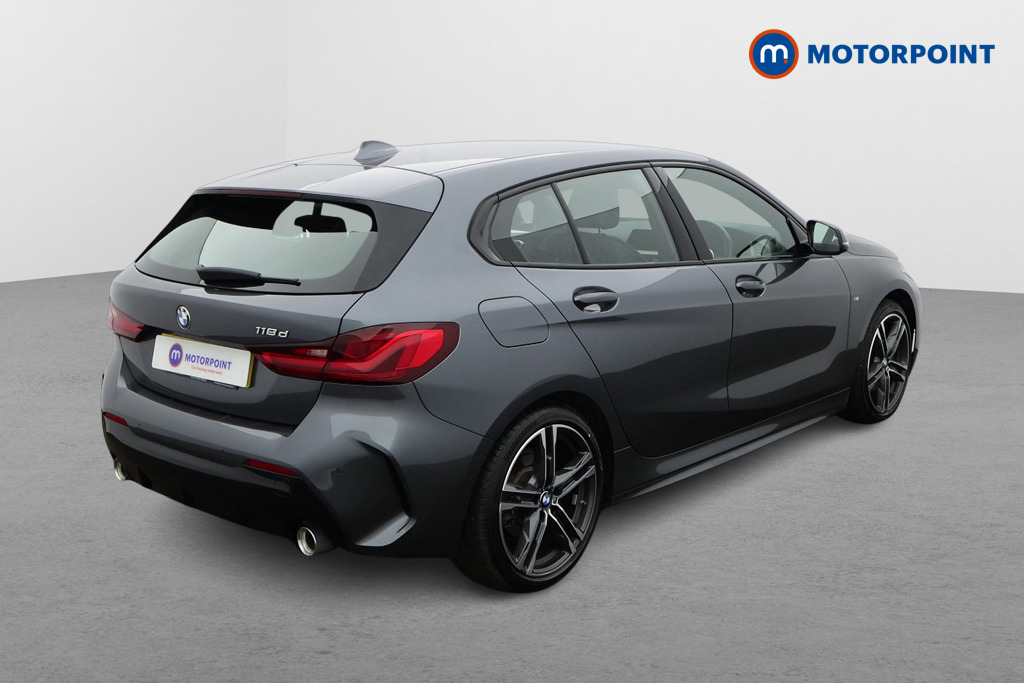 BMW 1 Series M Sport Manual Diesel Hatchback - Stock Number (1594865) - Drivers side rear corner