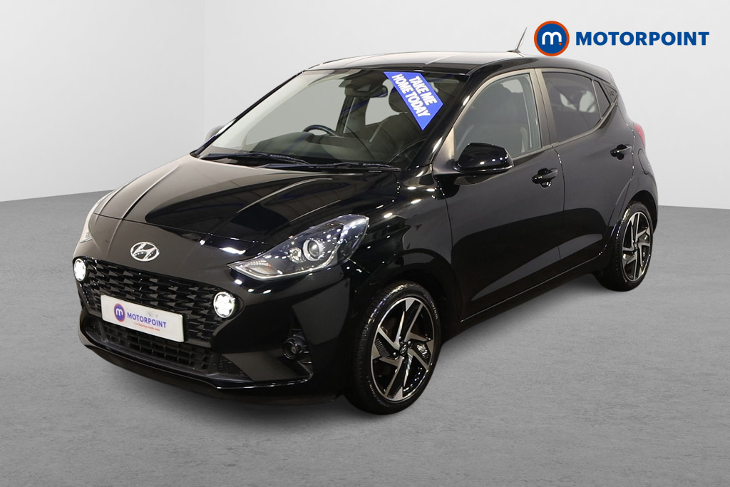 Hyundai I10 Premium Automatic Petrol Hatchback - Stock Number (1595046) - Passenger side front corner